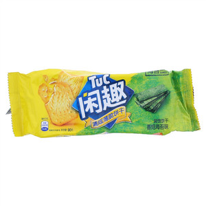 闲趣鲜焙海苔味饼干