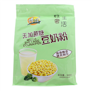 博信无加蔗糖豆奶粉