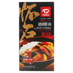 天鹏食品重辣咖喱块