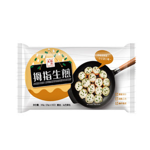 张力生拇指生煎345g