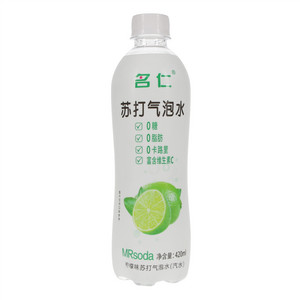 明仁明仁堂柠檬味苏打气泡水  汽水 