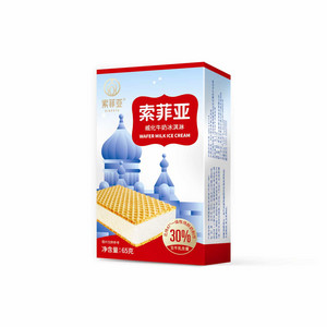 索菲亚威化夹心冰淇淋（牛奶口味）
