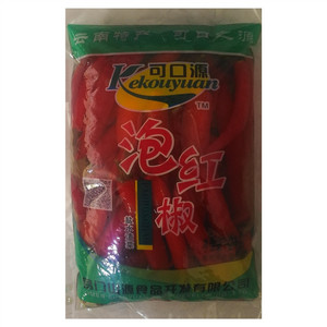 可口源泡红椒
