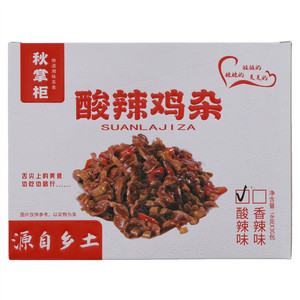 秋掌柜酸辣味鸡杂