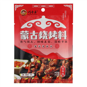 巧香婆香辣味蒙古烧烤料