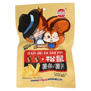 松鼠薯条.薯片