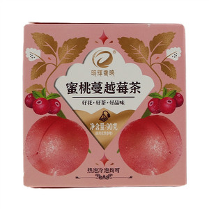 明辉香映蜜桃蔓越莓茶