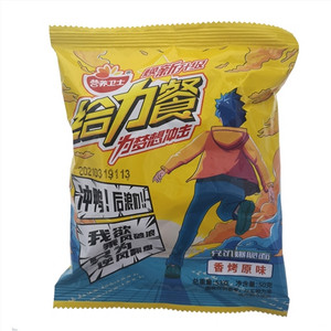 营养卫士给力餐香烤原味爆脆面