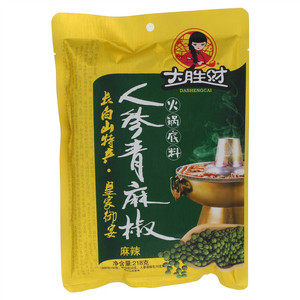 大胜财麻辣人参青麻椒火锅底料