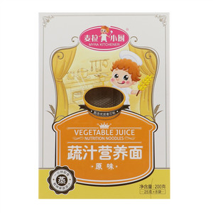 麦拉小厨原味蔬汁营养面