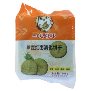一代饼师燕麦红枣消化饼干