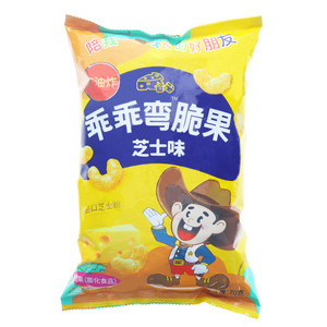 乖乖弯脆果芝士味膨化食品