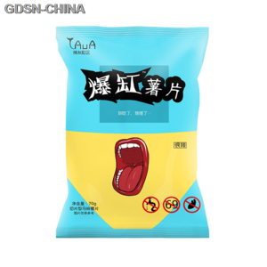 爆缸薯片 很辣味