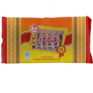 梦缘素食麻片椒盐味饼干（韧性饼干）