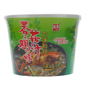 正文香菇鸡汁味方便粉丝