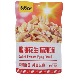 甘源麻辣味脱油花生