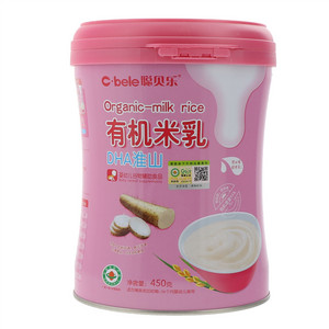 聪贝乐DHA淮山有机米乳