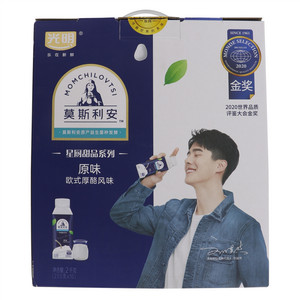 光明莫斯利安巴氏杀菌热处理风味发酵乳(原味欧式厚酪风味) 200g*10