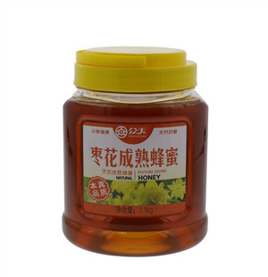 众天枣花成熟蜂蜜1.1kg