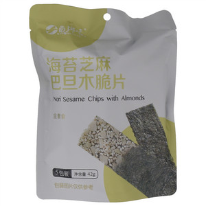 鱼乡味海苔芝麻巴旦木脆片