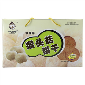 一代饼师木糖醇猴头菇饼干