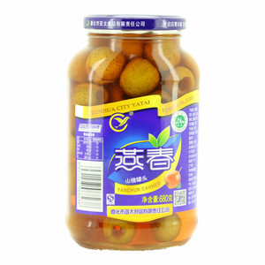 燕春糖水山楂罐头