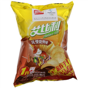 盼盼艾比利风情烧烤味薯片
