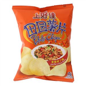 上好佳田园薯片－宫保鸡丁味