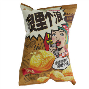 好丽友浪里个浪墨西哥风情烧烤味膨化食品