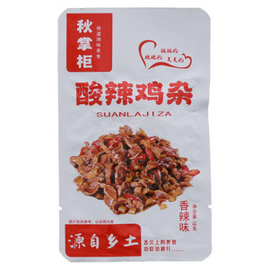 秋掌柜香辣味酸辣鸡杂