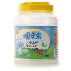 嘿嘿乐大骨高钙营养米粉
