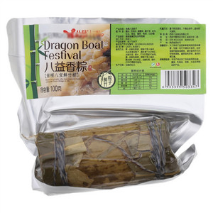 八益紫糯八宝粽子
