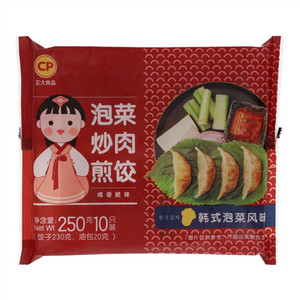 正大食品 泡菜炒肉煎饺 250g