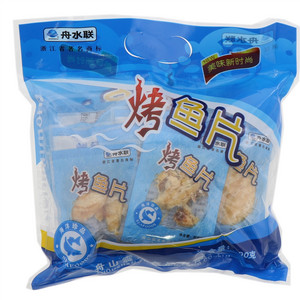 舟水联烤鱼片200克