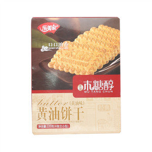 乐美家金装木糖醇黄油饼干