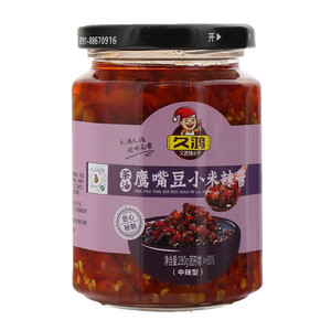 久鸿茶油鹰嘴豆小米辣酱