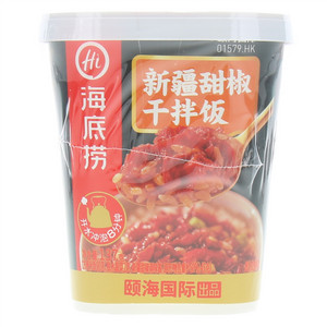 海底捞新疆甜椒干拌饭