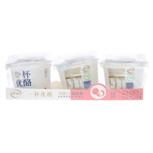 伊利畅轻玫瑰荔枝风味发酵乳