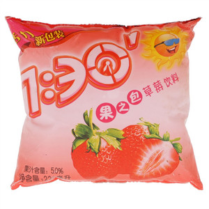 七点半草莓饮料