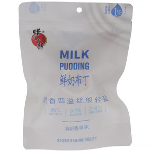 蜡笔小新清新香草味鲜奶布丁