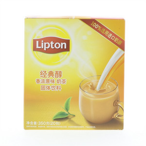 立顿经典醇奶茶香浓原味哆啦A梦S22 12X22X17.5G