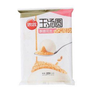 思念酥脆花生玉汤圆
