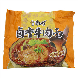 康师傅卤香牛肉袋面