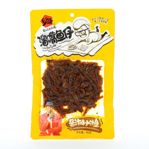 乡乡嘴酱汁味小汁鱼80克