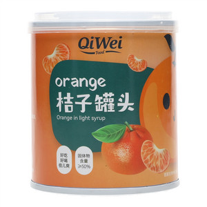 奇伟食品糖水桔子罐头
