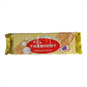 青食不加蔗糖钙奶饼干
