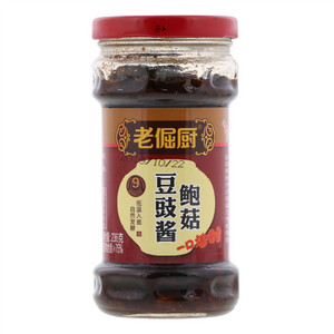 老倔厨鲜菇豆豉酱（含油型半固态复合调味料）