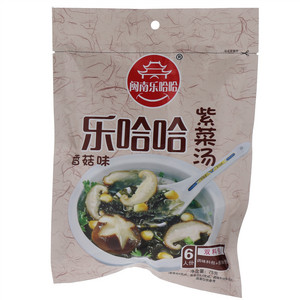 闽南乐哈哈香菇味紫菜汤