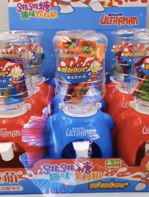 童萌混合口味奥特饮水机跳跳糖