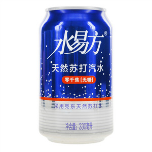 水易方零千焦（无糖）天然苏打汽水